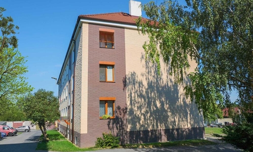 Fotografie realizací fasád pro bytový dům